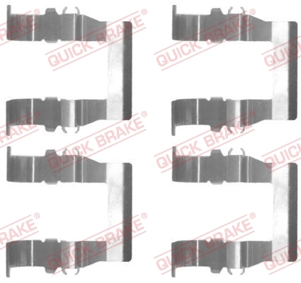 Accessory Kit, disc brake pad